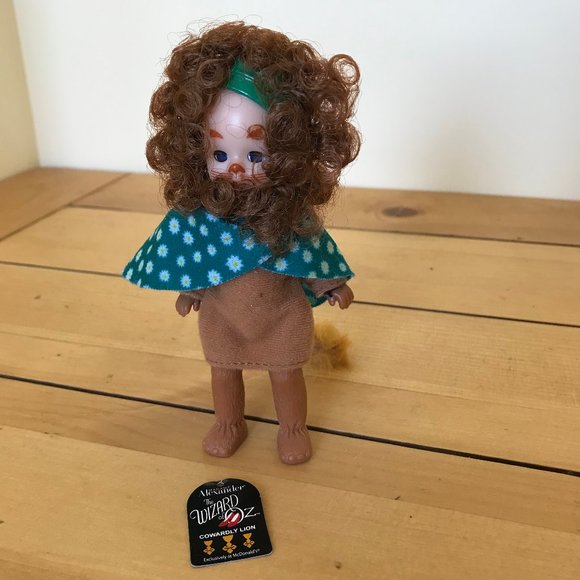 Cowardly Lion Wizard of Oz McDonald's Collectible Madame Alexander 5" Doll 2008 - Picture 1 of 4